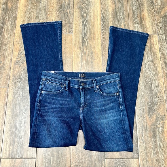 Citizens of Humanity Emannuelle Slim Bootcut Low Rise Jeans Dark Wash Size 29 - Picture 3 of 11